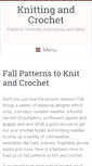 Mobile Screenshot of knittingandcrochet.net